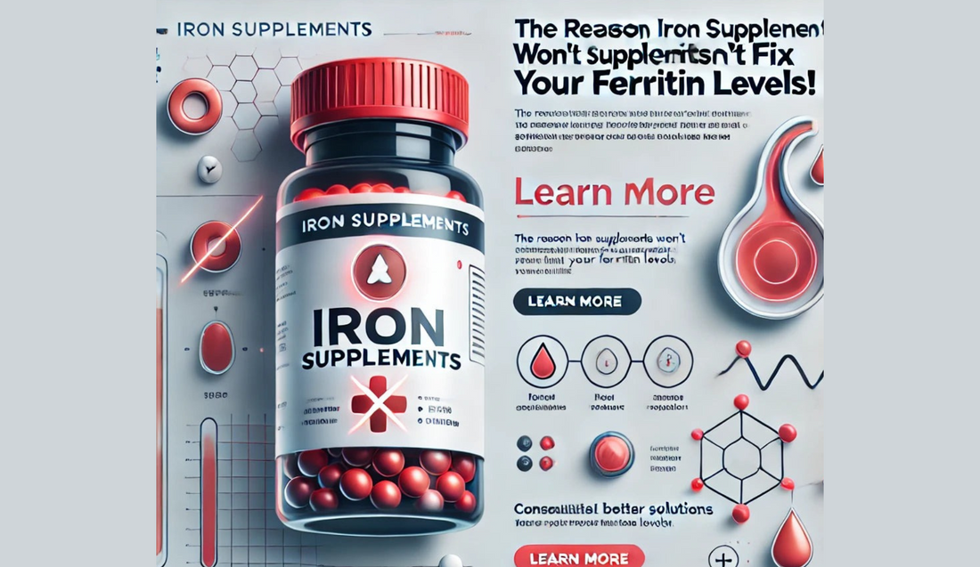 Why your Ferritin might be low despite IRON supplementation💊