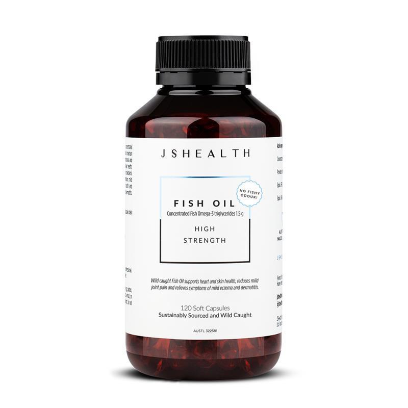 JSHealth Vitamins Fish Oil +120 Cap