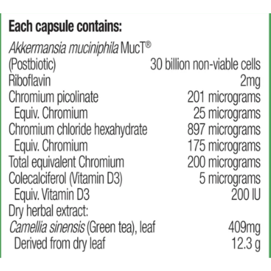 Metagenics UltraFlora Weight Akkermansia