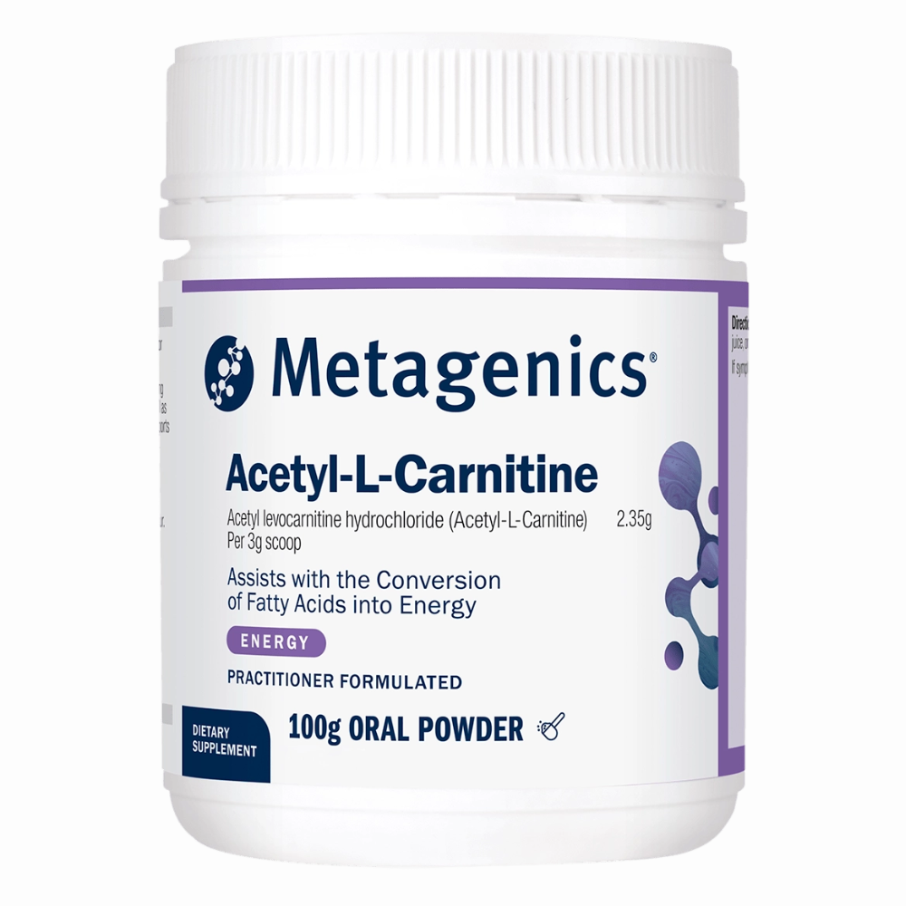 Metagenics Acetyl-L-Carnitine – Betahealth Metagenics Acetyl-L-Carnitine – Betahealth