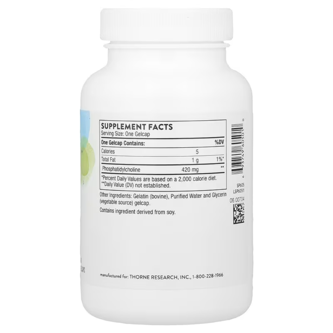 Thorne Phosphatidyl Choline 60 Capsules