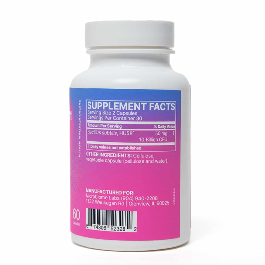 Microbiome Labs HU58, 60 caps