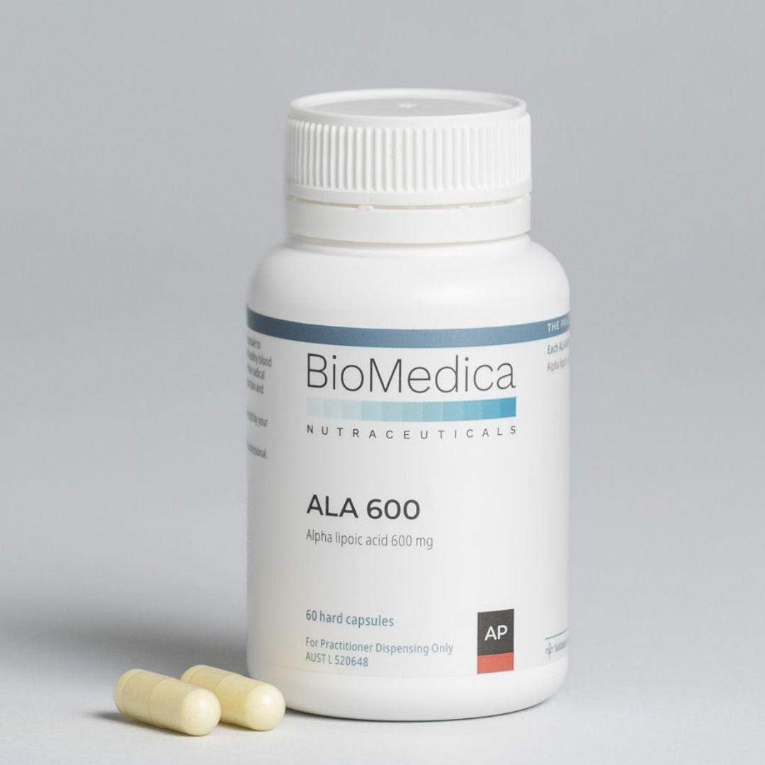 BioMedica ALA 600 60 Caps – Betahealth