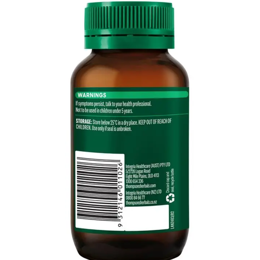 Thompsons One-A-Day Organic Olive Leaf 60 Caps