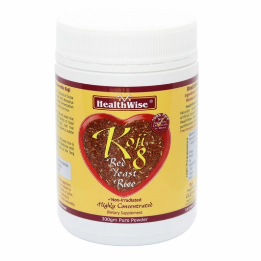 Healthwise Koji8 Red Yeast Rice
