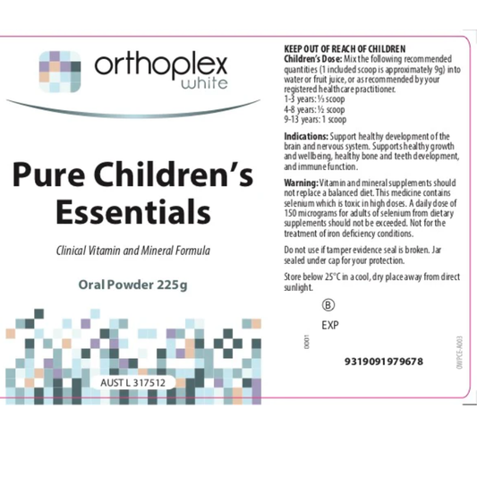 Orthoplex Pure Children's Essentials