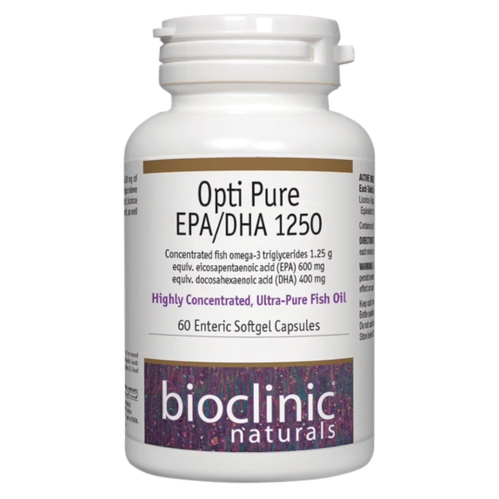 Bioclinic Naturals Opti Pure EPA/DHA 1250