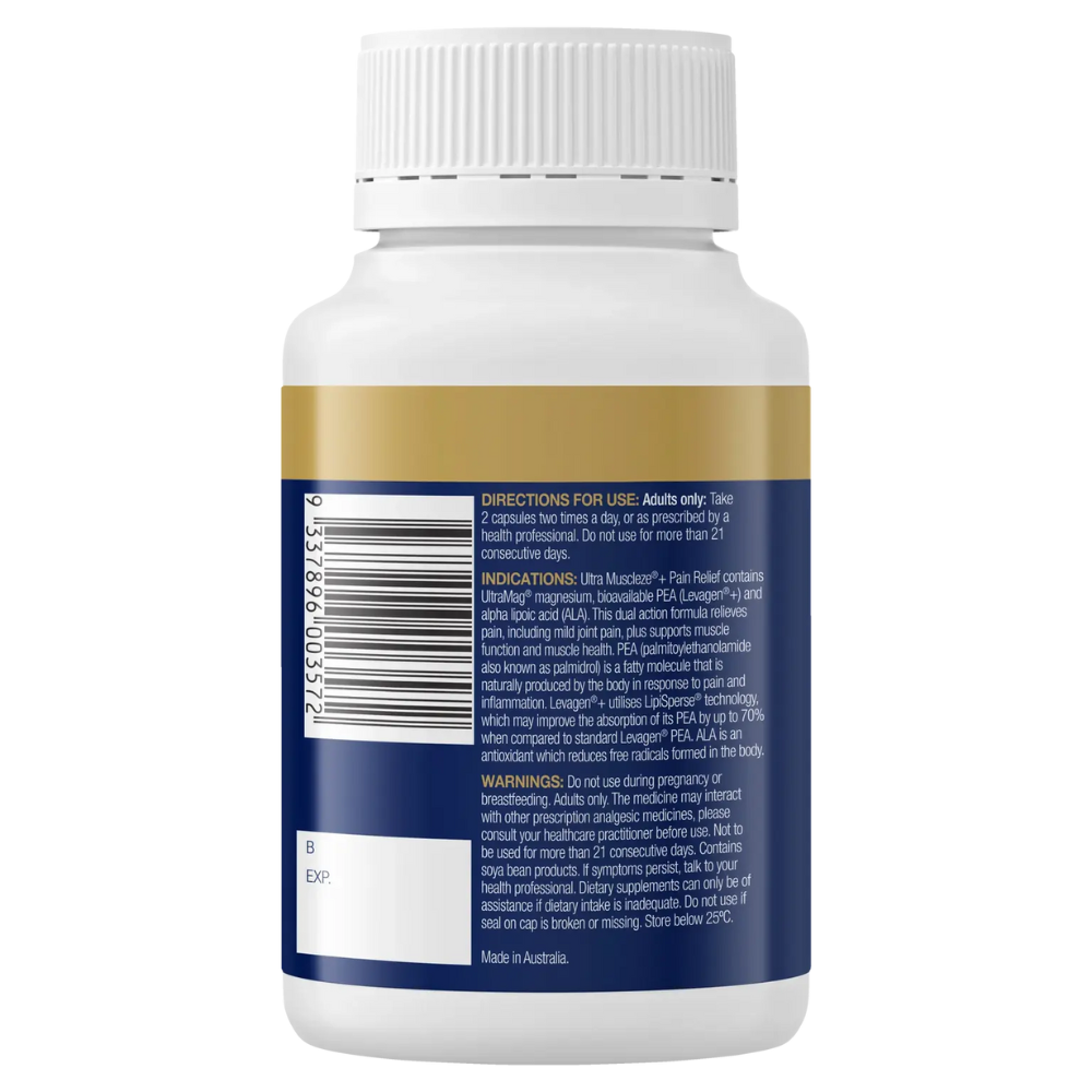 BioCeuticals Ultra Muscleze + Pain Relief