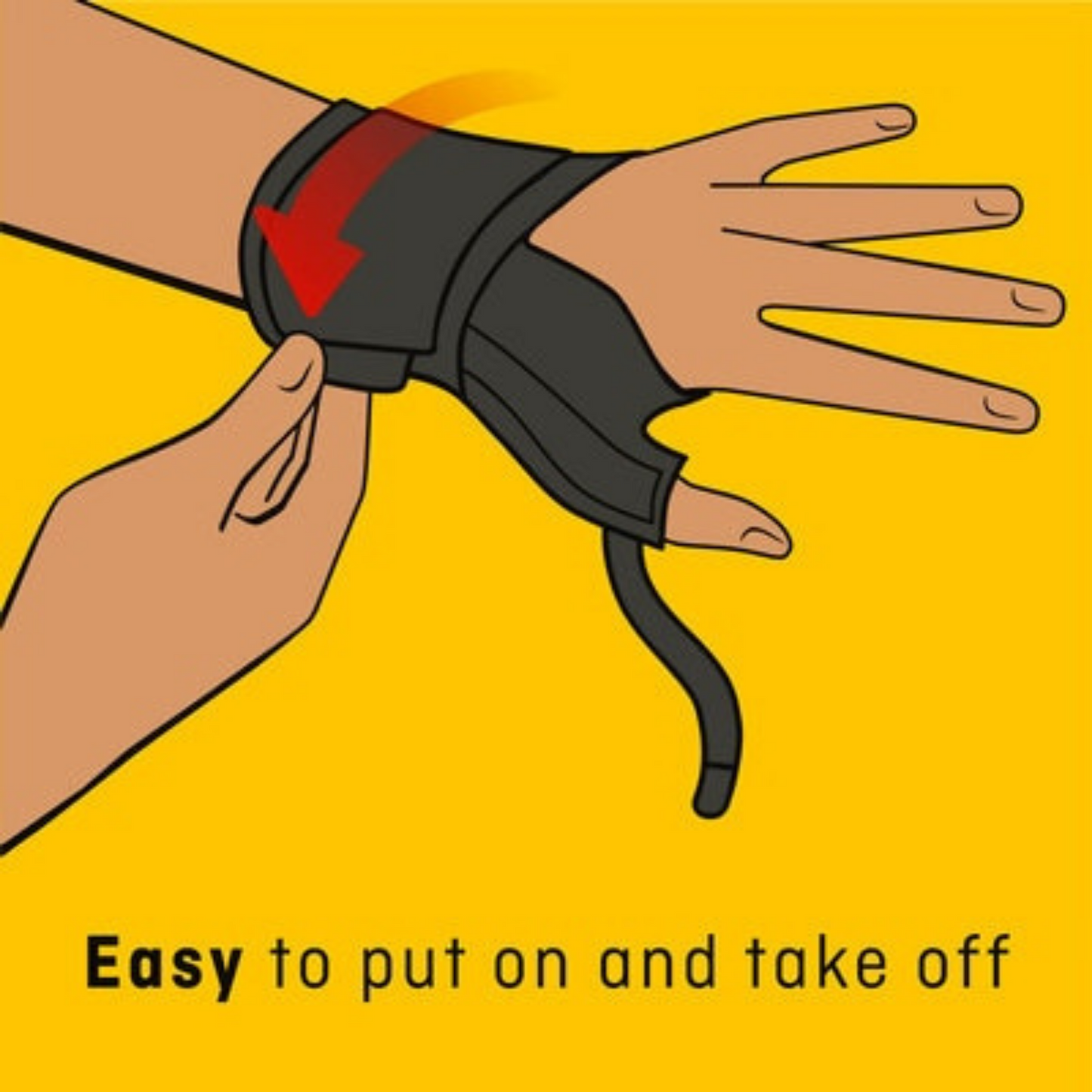 Futuro Deluxe Thumb Stabilizer 45844EN  Black Large/X-Large