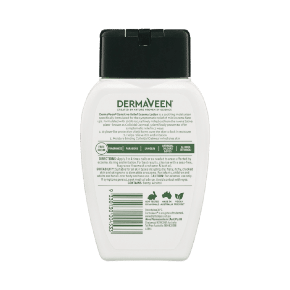 DermaVeen Sensitive Relief Eczema Lotion 250mL