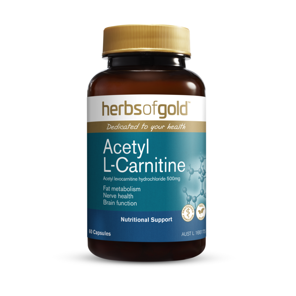 Herbs Of Gold Acetyl L-Carnitine Betahealth Herbs Of Gold Acetyl L-Carnitine Betahealth