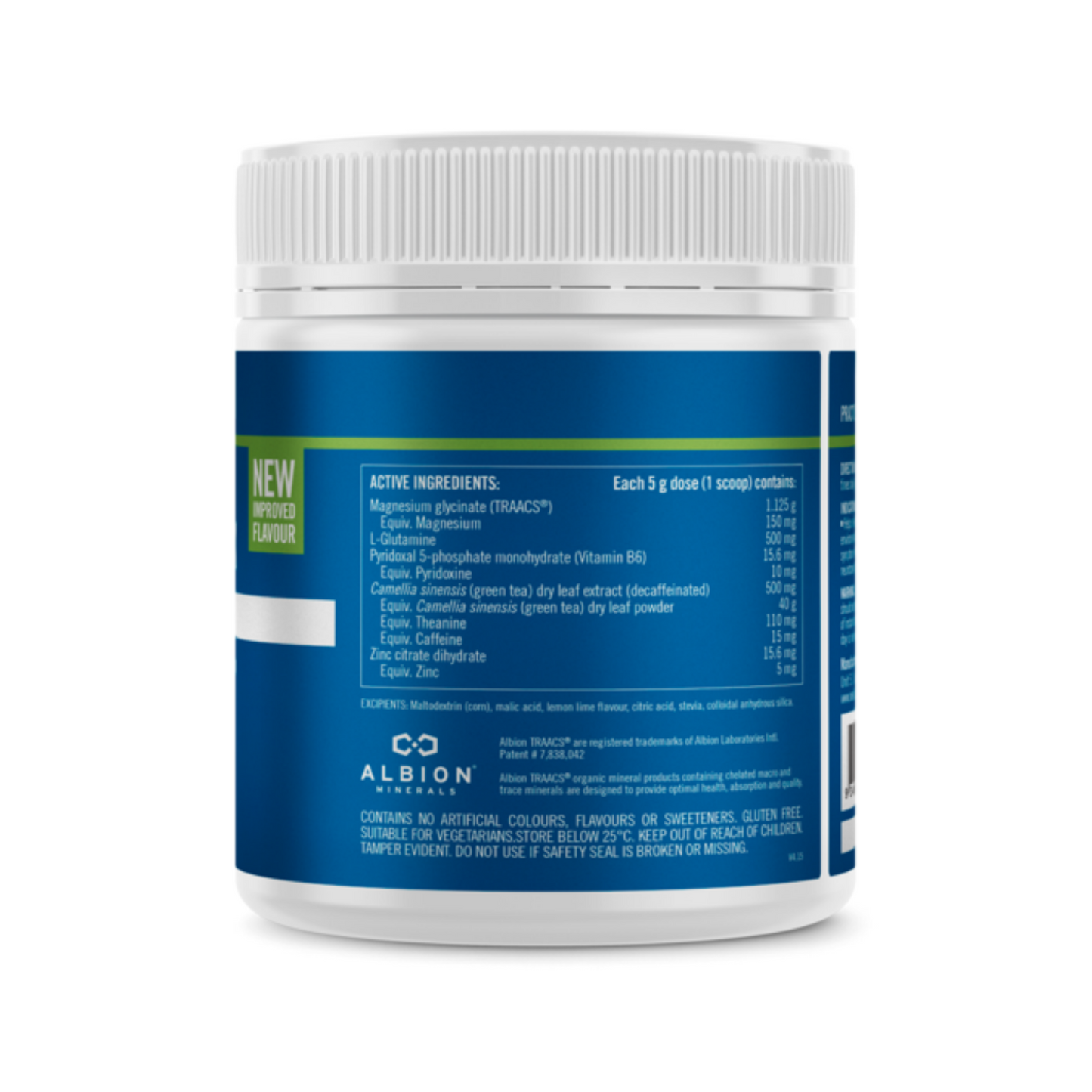 Medlab MG Optima Relax Lemon Lime Flavoured Powder 150g