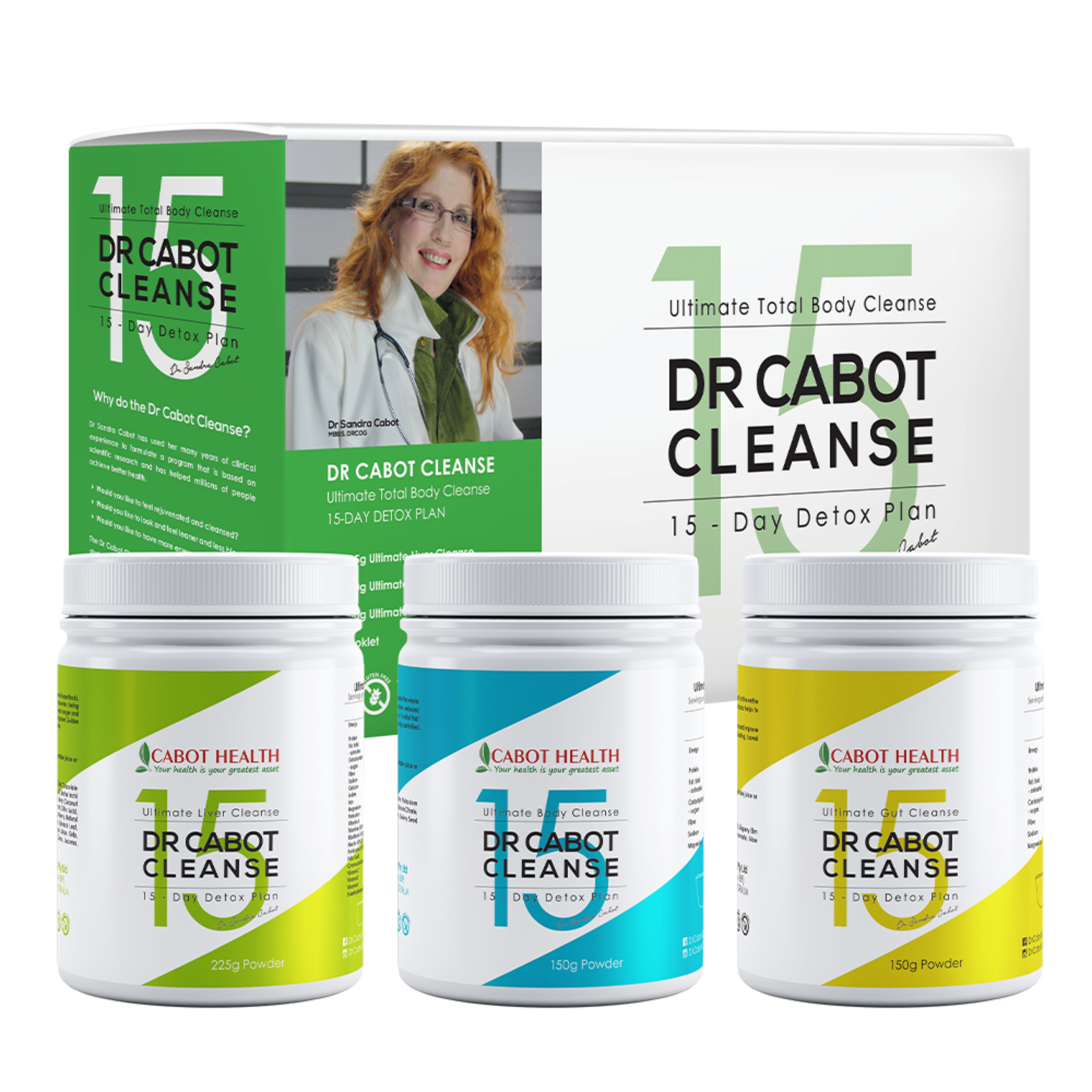 Dr. Cabot Cleanse Cabot Health Ultimate total body cleanse 15 day