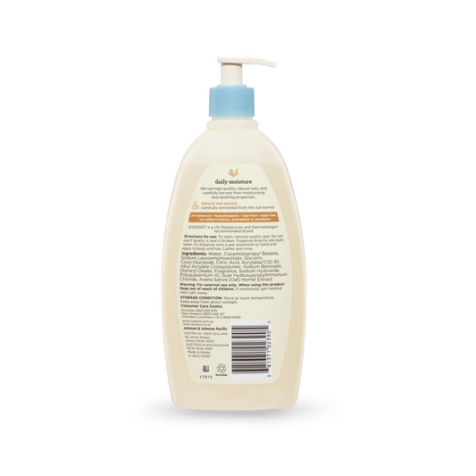 Aveeno Baby Daily Moisture Lightly Scented Wash & Shampoo 532mL