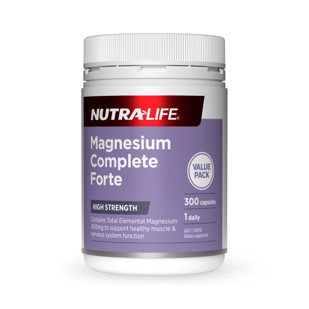 Nutra-Life Magnesium Sleep 120 Capsules - Sleep Support Supplement