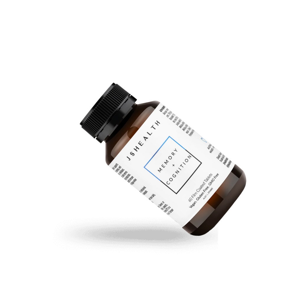 JSHealth Vitamins Memory + Cognition Formula 60 Tablets