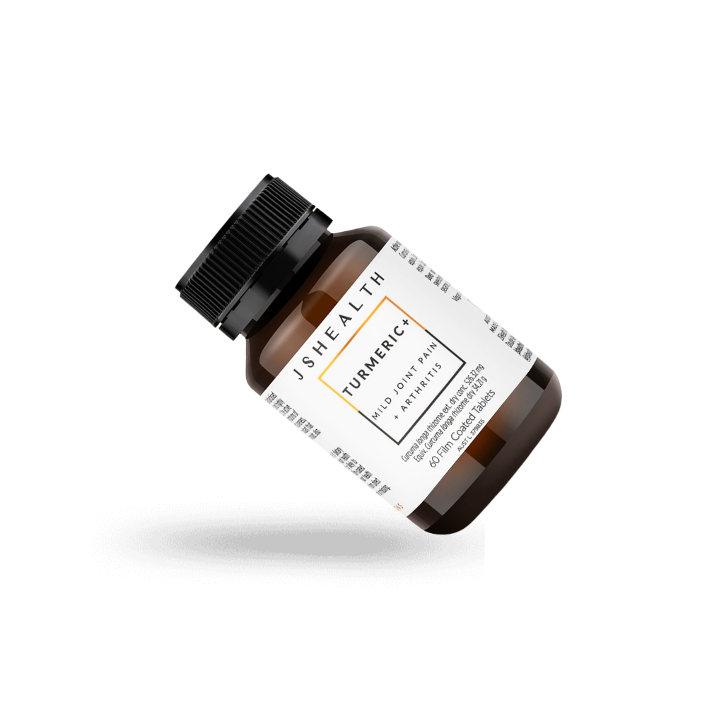 JSHealth Vitamins Turmeric + Formula 60 Tablets
