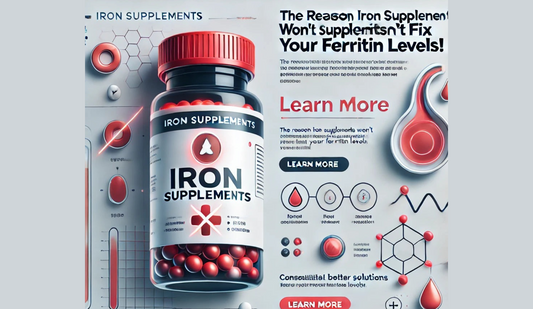 Why your Ferritin  might be low despite IRON supplementation💊