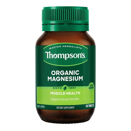 Thompson's Organic Magnesium 50 Cap