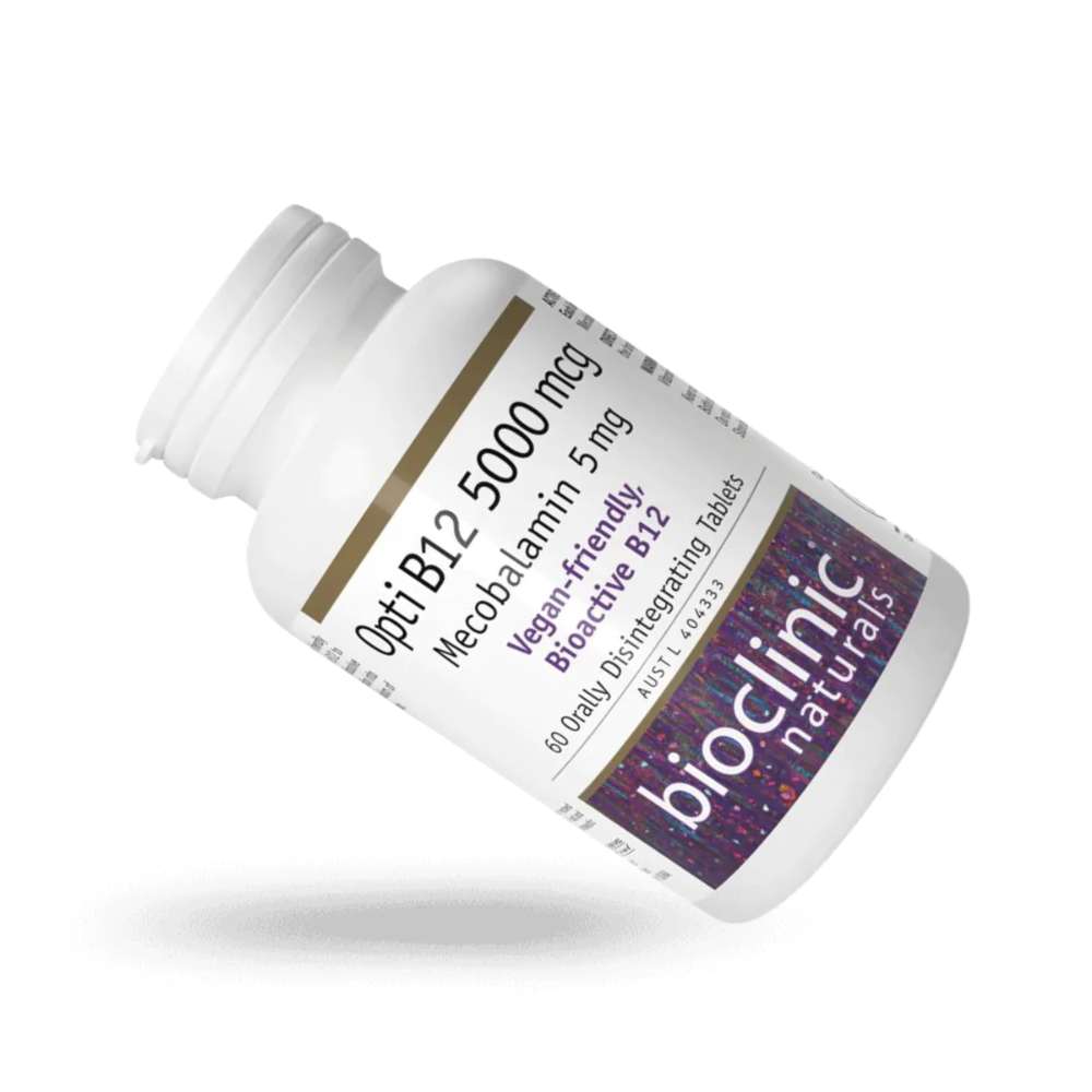 Bioclinic Naturals Opti B12 5000mcg 60 Tablets