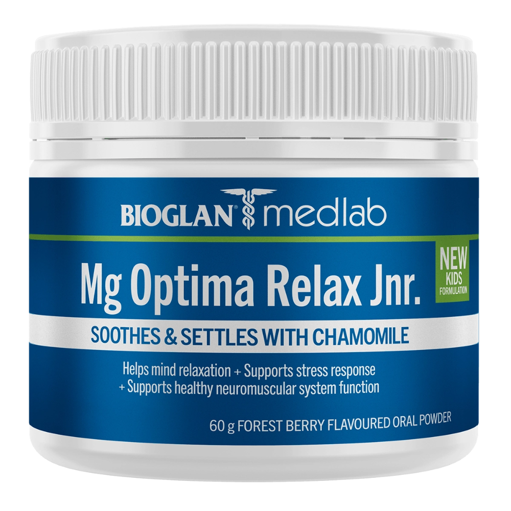 Bioglan Medlab Mg Optima Relax Jnr.