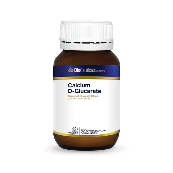 BioCeuticals Clinical Calcium DGlucarate 60g Betahealth