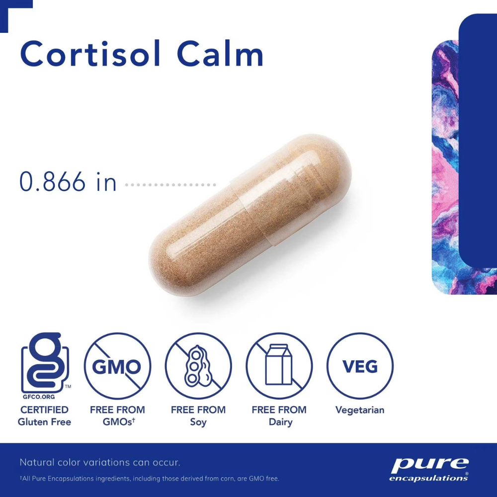 Pure Encapsulations Cortisol Calm 60 Capsule