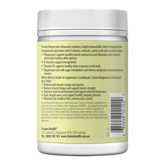 Fusion Health Magnesium Advanced 
