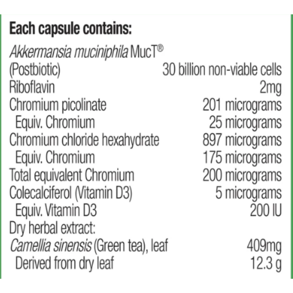 Metagenics UltraFlora Weight Akkermansia