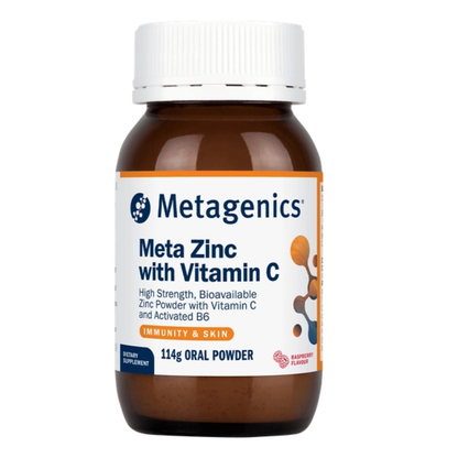Metagenics Meta Zinc with Vitamin C 