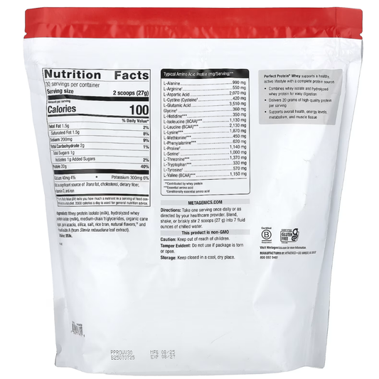 Metagenics Perfect Protein Whey 810