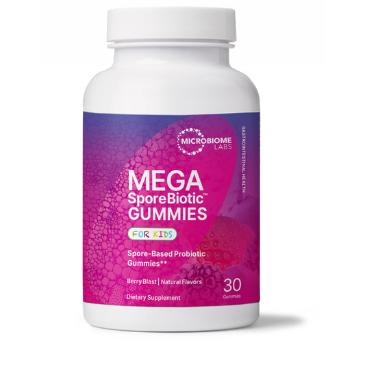 MegaSporeBiotic Gummies For Kids 30 Gummies