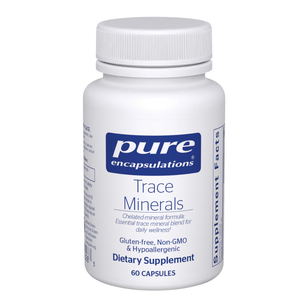 Pure Encapsulation Trace Minerals 60 Capsules