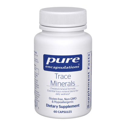 Pure Encapsulation Trace Minerals 60 Capsules