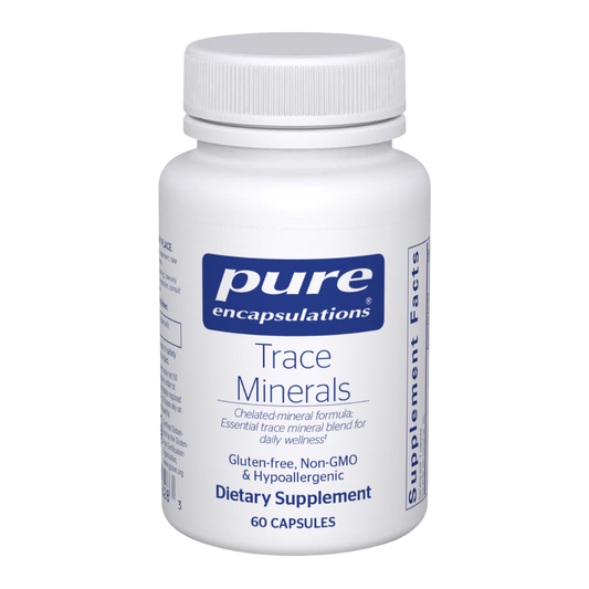 Pure Encapsulation Trace Minerals 60 Capsules