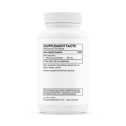 Thorne, Red Yeast Rice