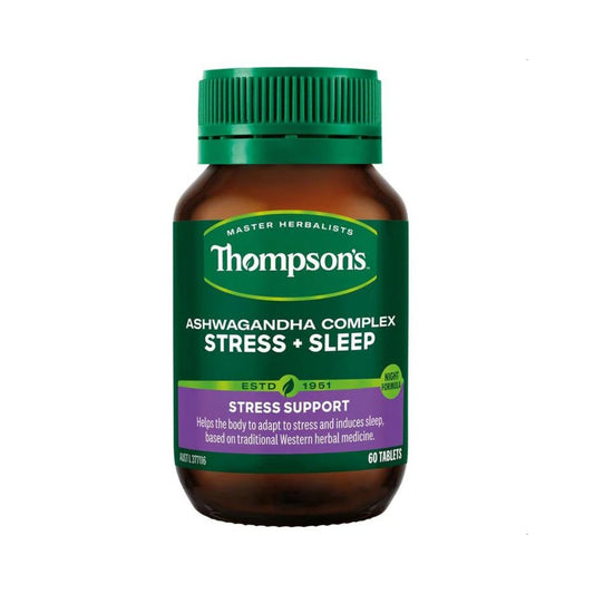 Thompsons Ashwagandha Complex Stress+Sleep 60t