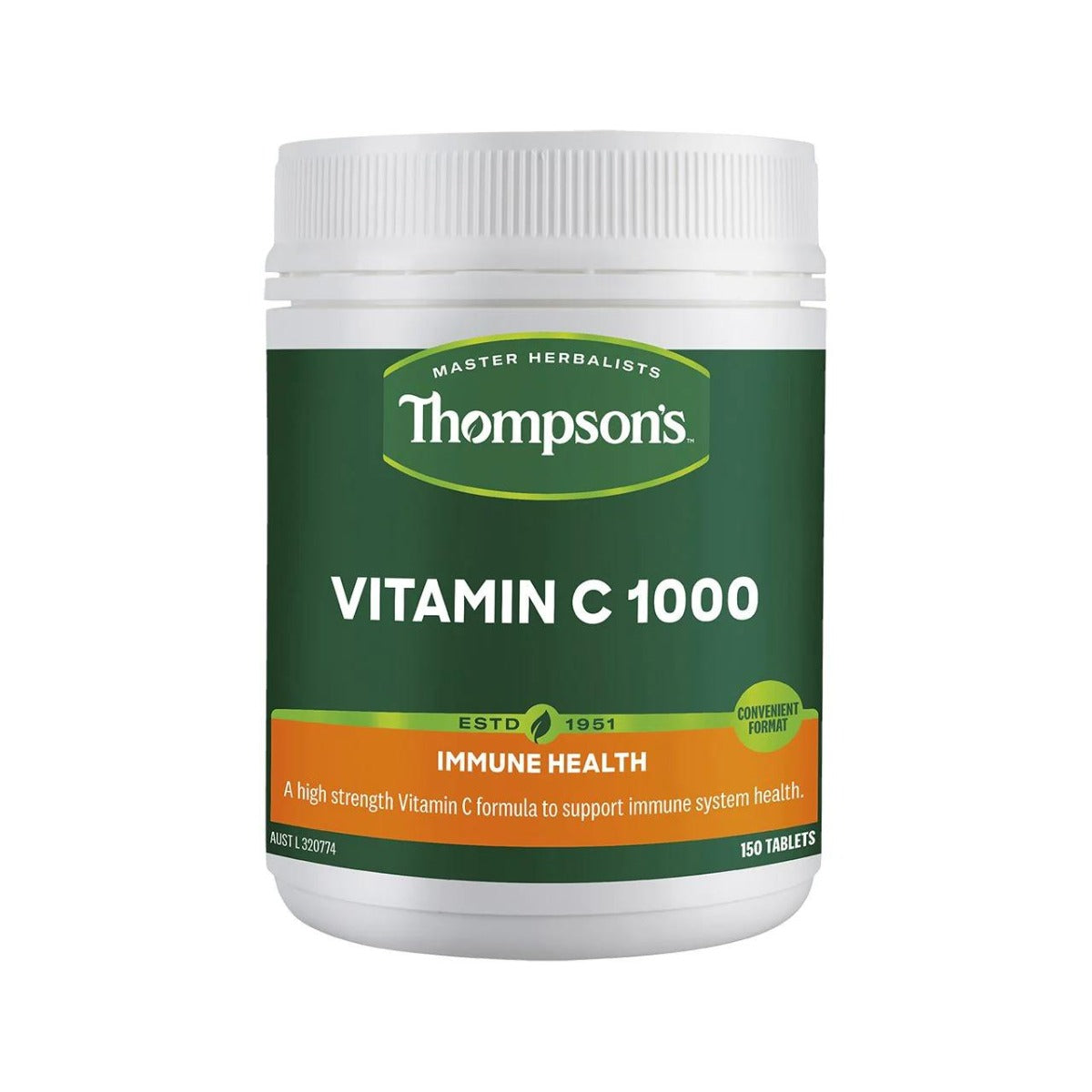 Thompsons Vitamin C 1000mg 150 Tab