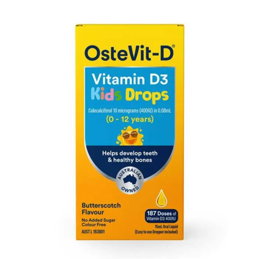 OsteVit-D Vitamin D3 Kids Drops 15ml