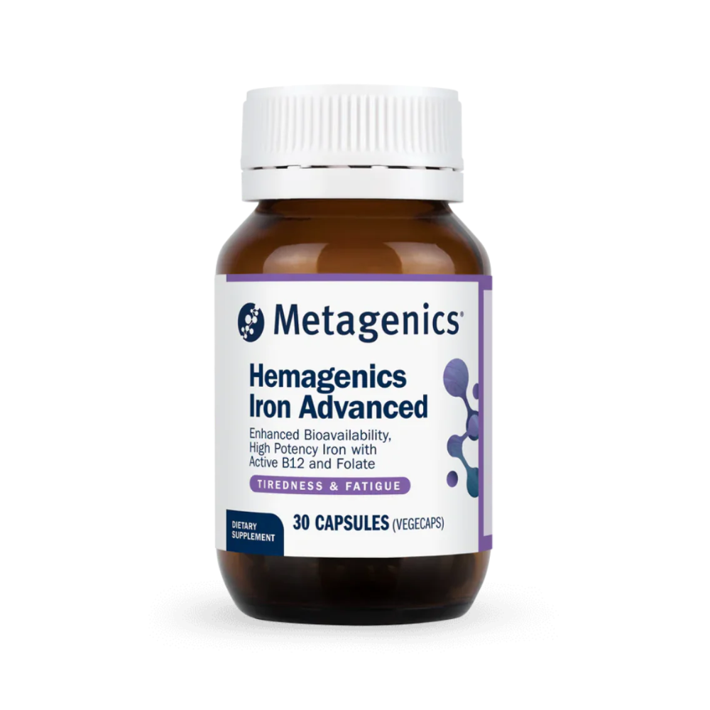 Metagenics Hemagenics Iron Advanced 30 Cap