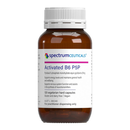 Spectrumceuticals Activated B6 P5P 120 Capsules