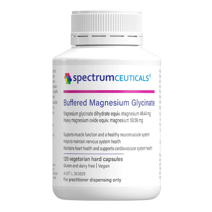 Spectrumceuticals Buffered Magnesium Glycinate 120 Caps