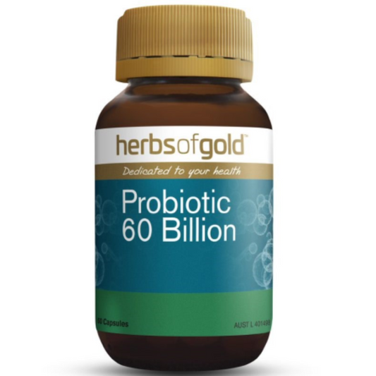 Herbs Of Gold Probiotic 60 Billion 60 Capsules