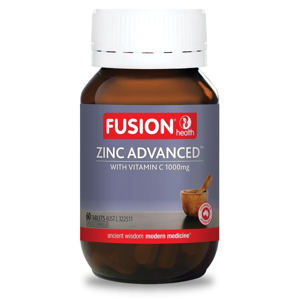 Fusion Health Zinc Advanced With Vitamins C