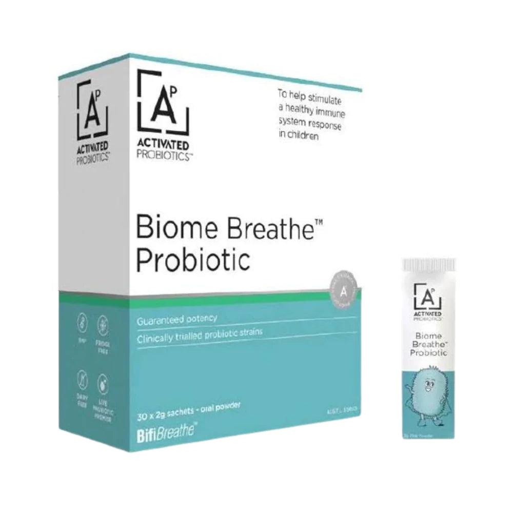 Activated Probiotics Biome Breathe Probiotic 30 Sachets – Betahealth