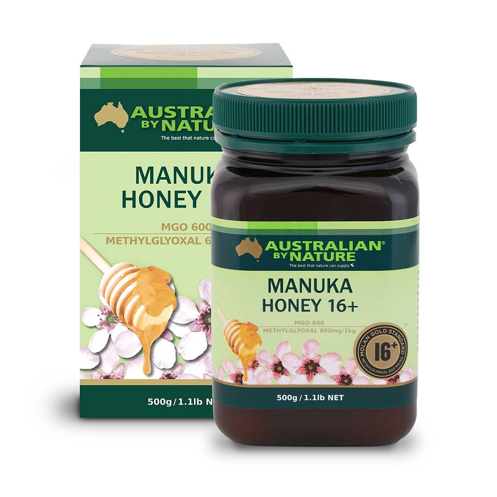 Australian By Nature Manuka Honey 16+MGO 600 500g