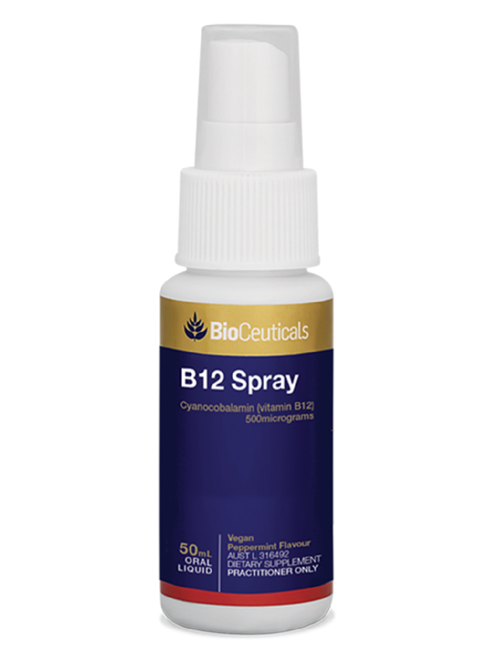 BioCeuticals B12 Spray 50mL oral liquid