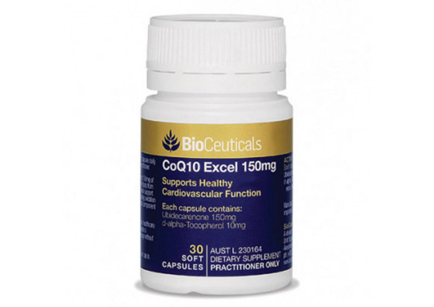 BioCeuticals CoQ10 Excel 150mg 30 soft capsules