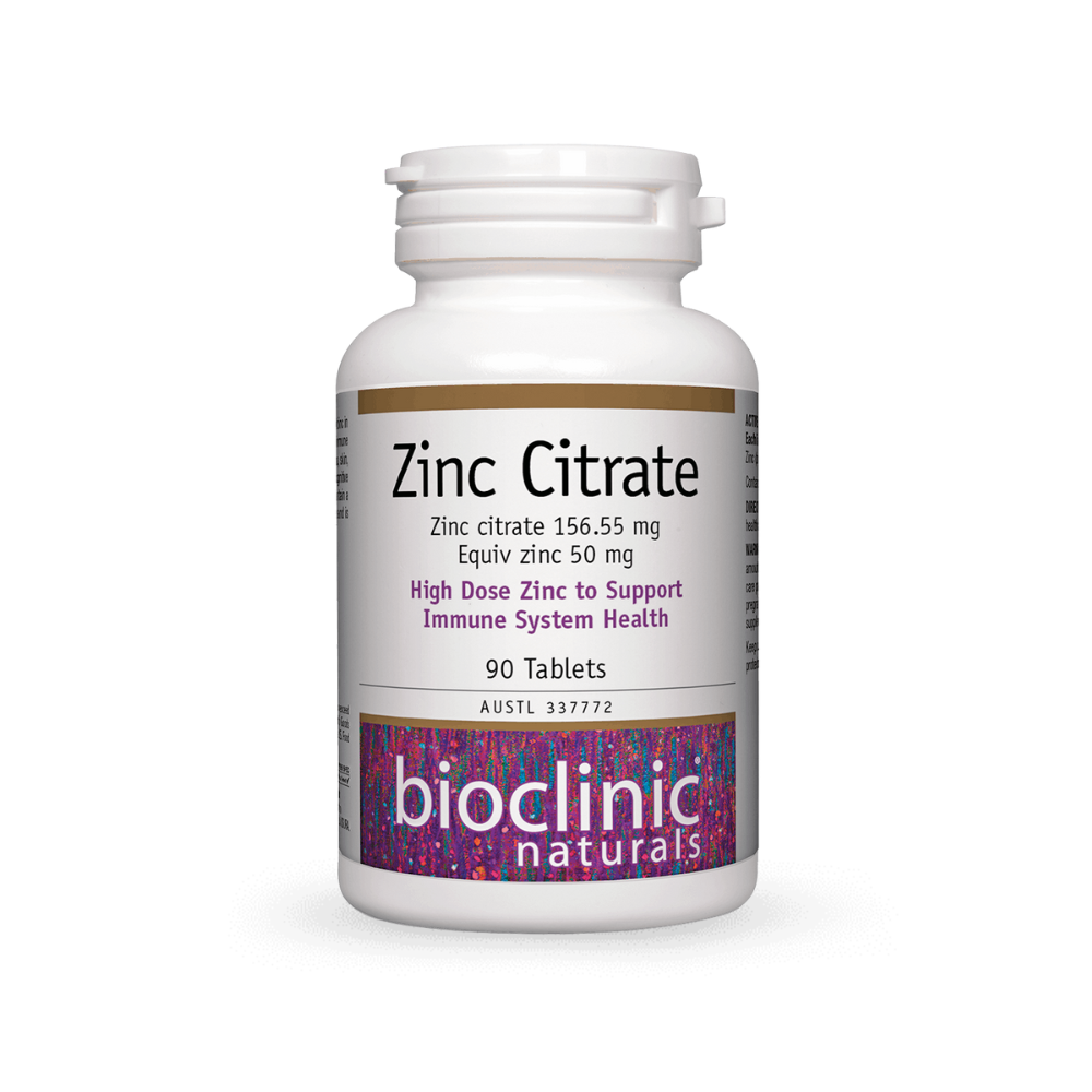 Bioclinic Naturals Zinc Citrate 
