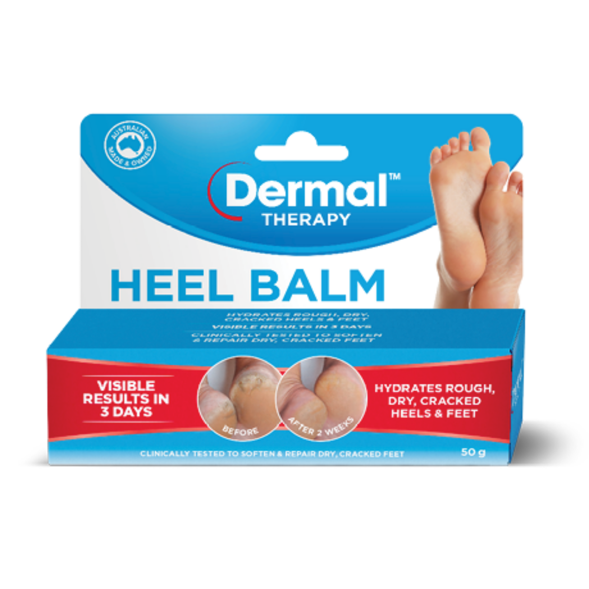 Dermal Therapy Heel Balm 50g